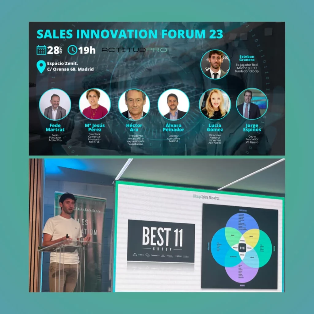 Esteban Granero en el Sales Innovation Forum